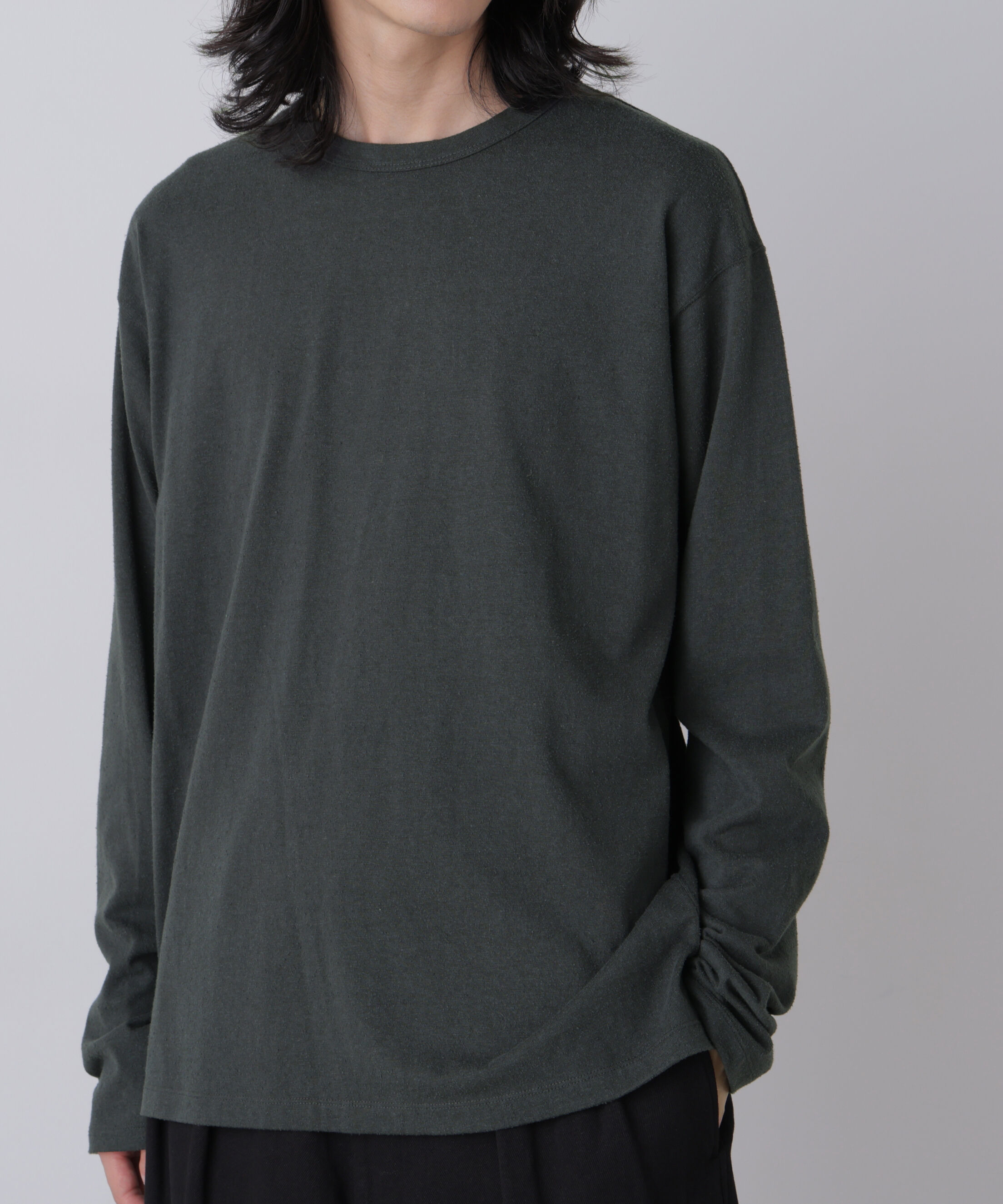 YLEVE 「YLEVE / COTTON SILK NOIL PULLOVER」|Tシャツ・カットソー|