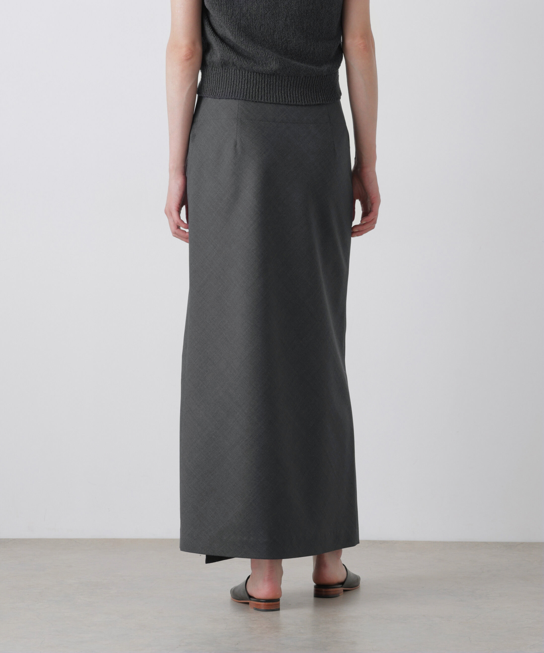 YLEVE 「YLEVE / SUPER140's WOOL TROPICAL SKIRT」|スカート|