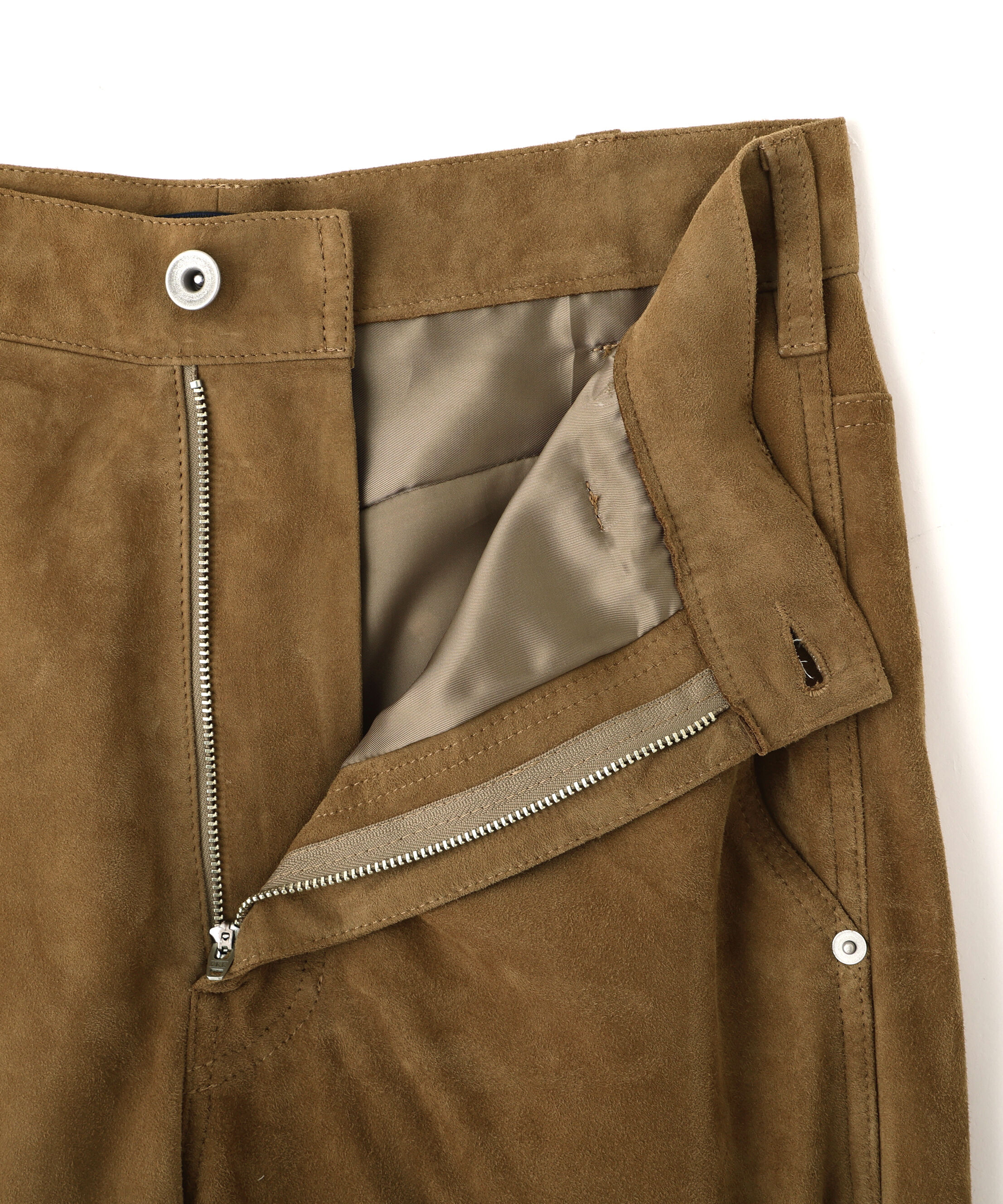 YLEVE 「YLEVE / ROUGH GOAT SUEDE PAINTER PANTS」|その他|