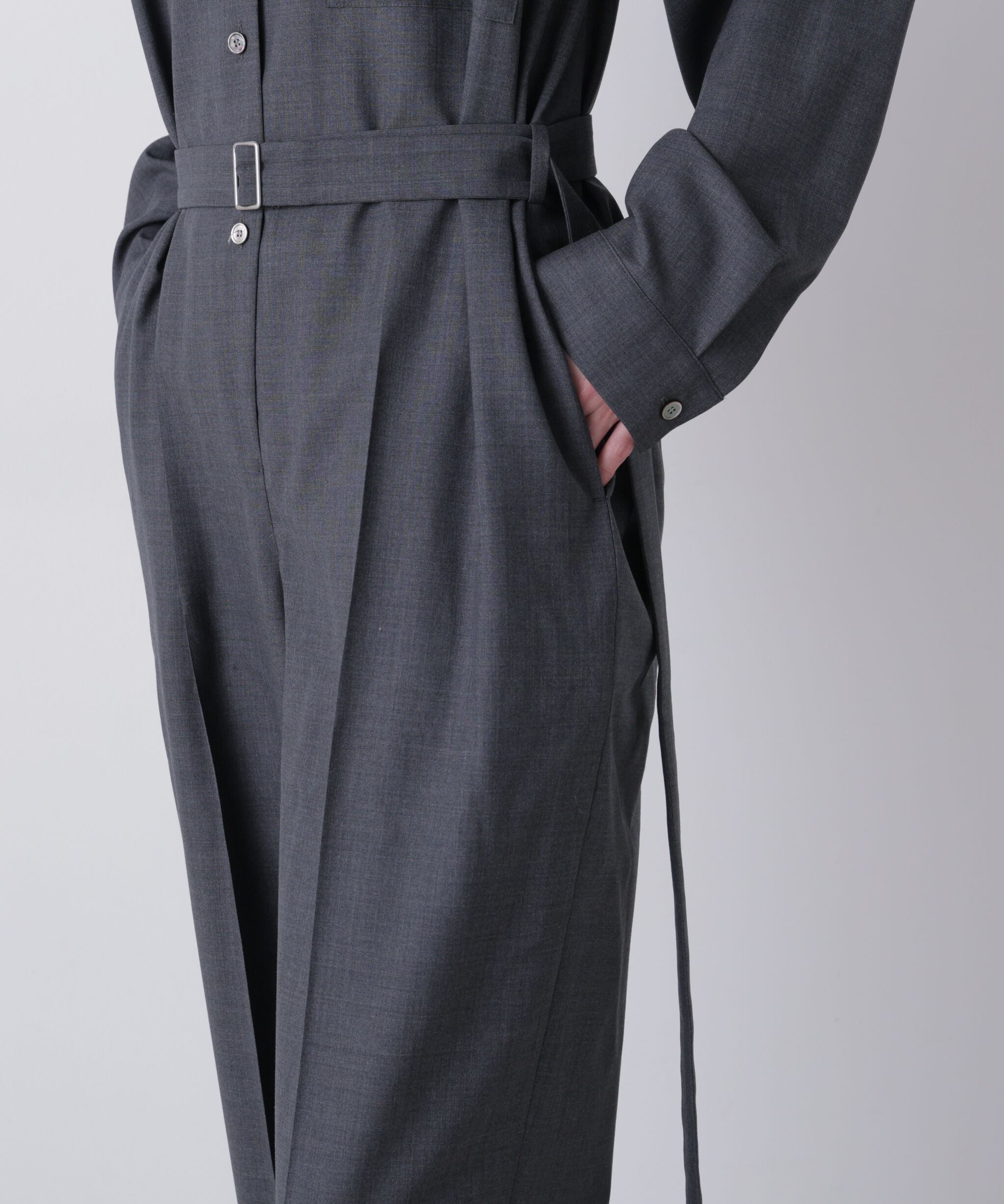 YLEVE 「YLEVE / SUPER 140&rsquo;s WOOL TROPICAL ALL-IN-ONE」|ワンピース|