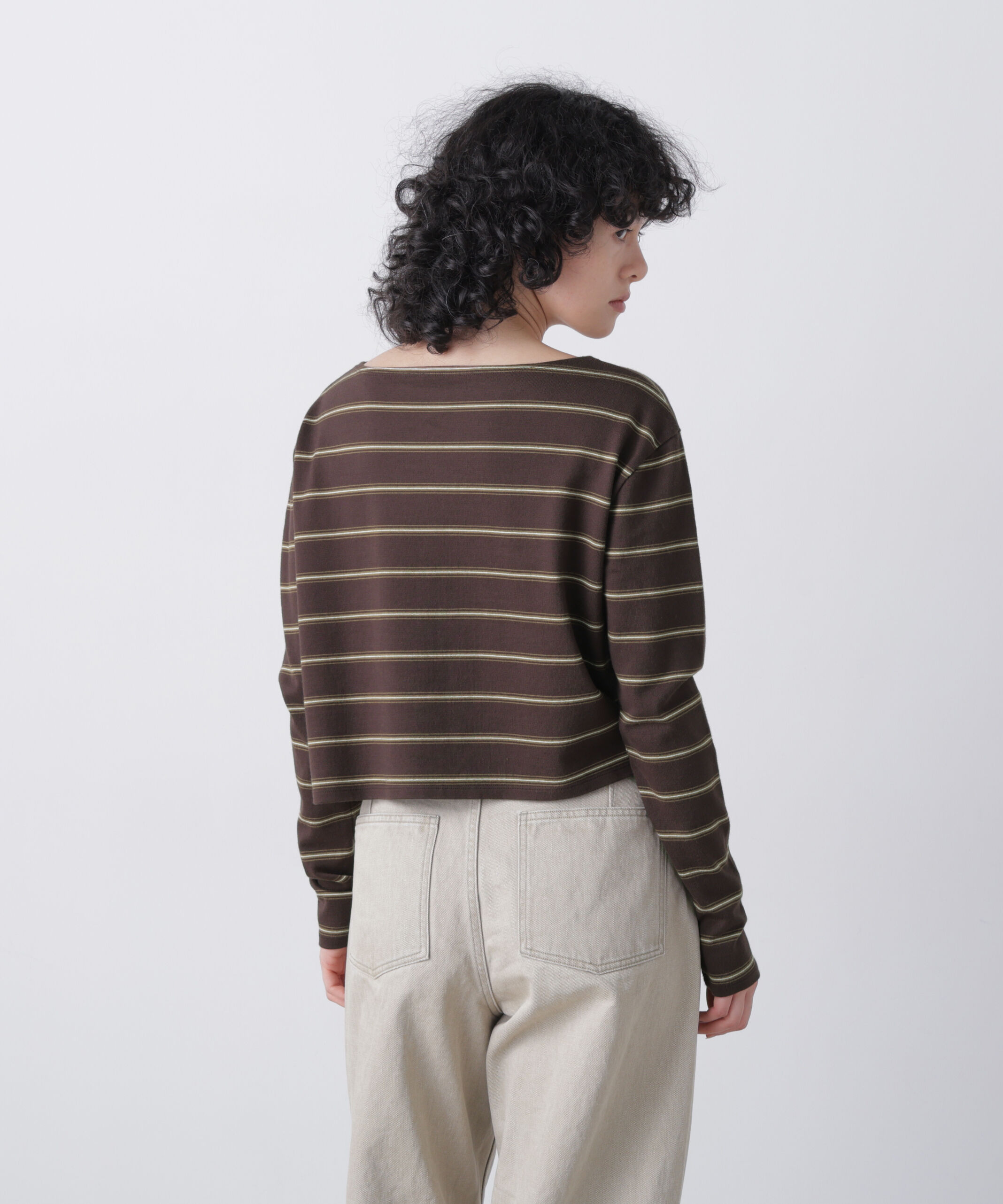 YLEVE 「YLEVE / HEAVYWEIGHT SOFT JERSEY BORDER LONG-SLEEVE T」|Tシャツ・カットソー|