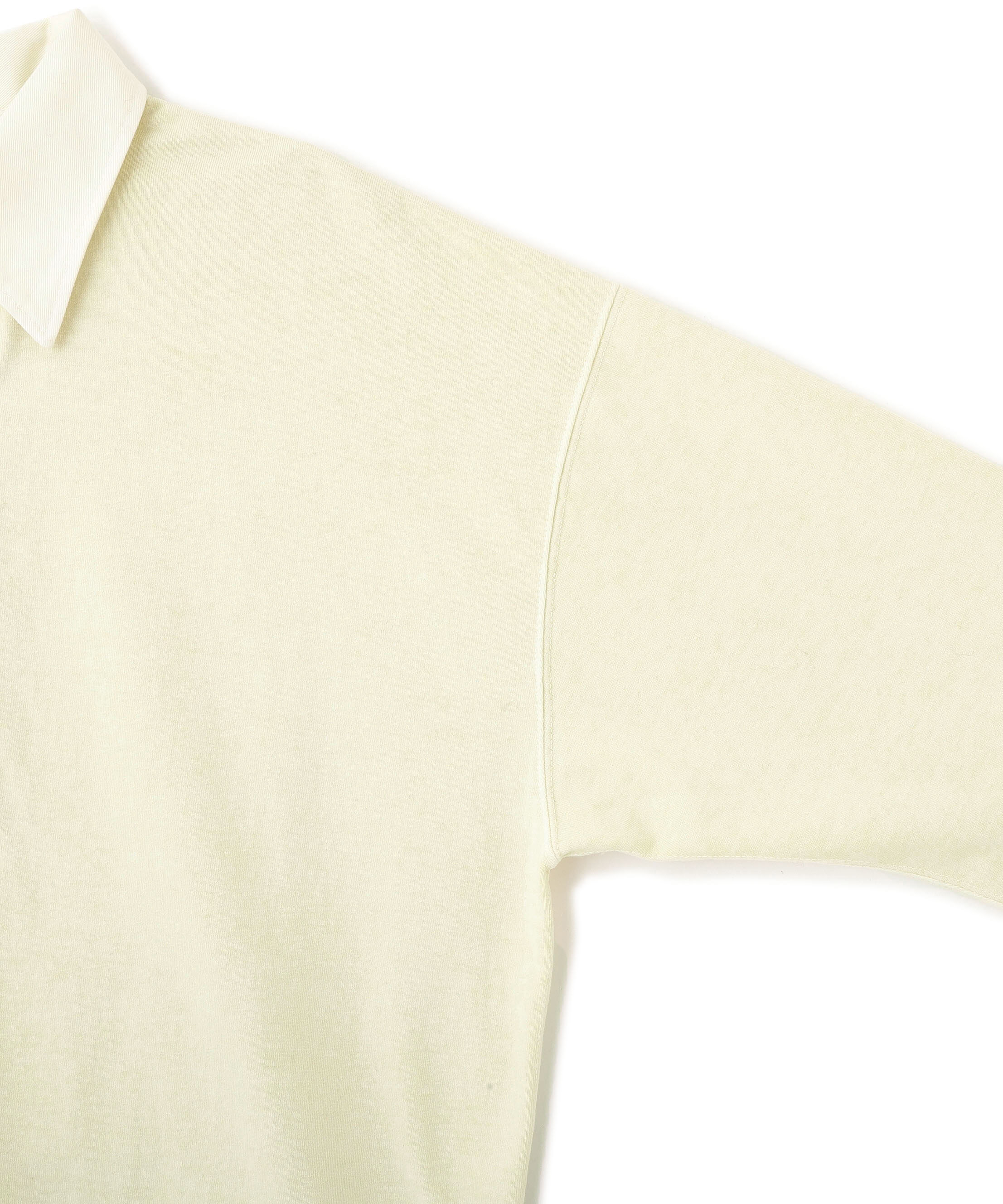 YLEVE 「YLEVE / PIGMENT-DYED COTTON RUGBY SHIRT」|Tシャツ・カットソー|