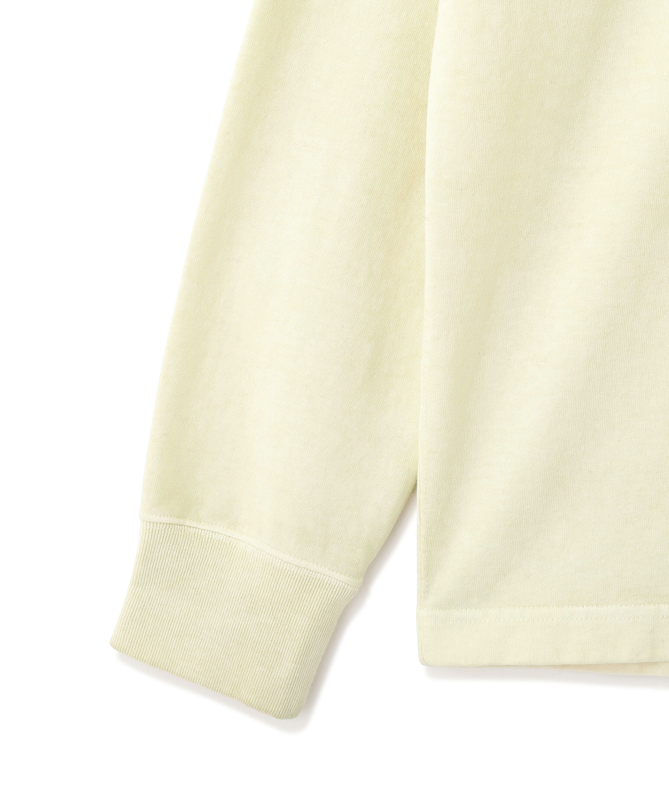 YLEVE 「YLEVE / PIGMENT-DYED COTTON RUGBY SHIRT」|Tシャツ・カットソー|