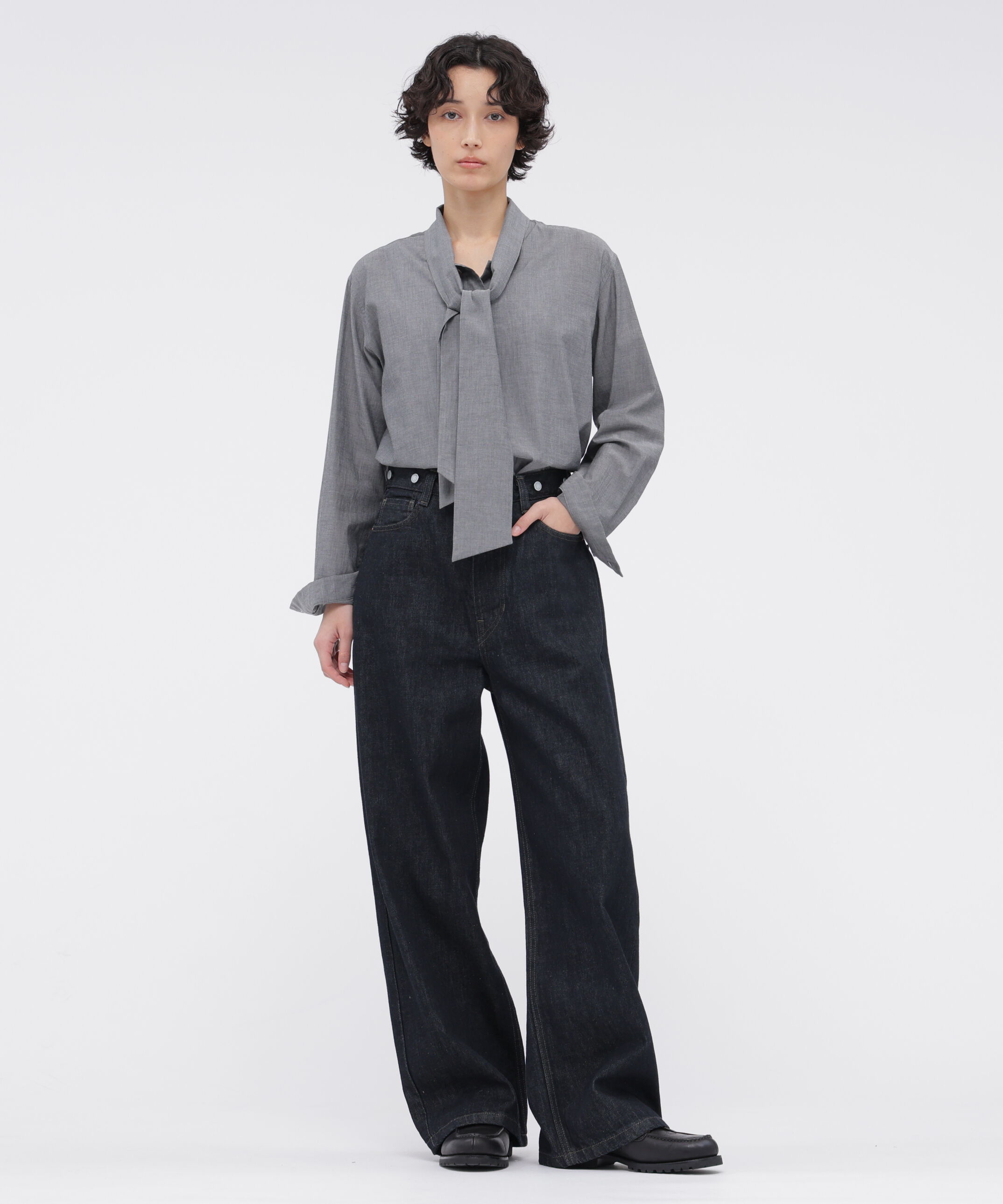  「FINE COTTON CHAMBRAY SHIRT」|シャツ・ブラウス|