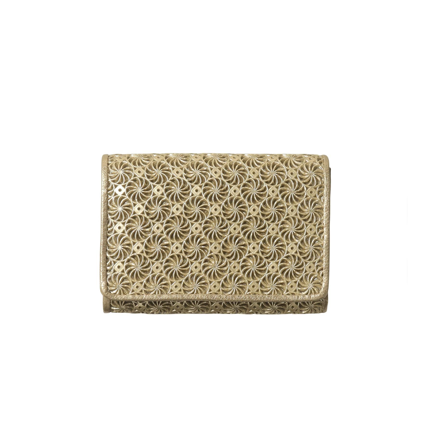 HIROKO HAYASHI「GIRASOLE（ジラソーレ）蓋付名刺入れ」|名刺入れ・カードケース|ゴールド(407)