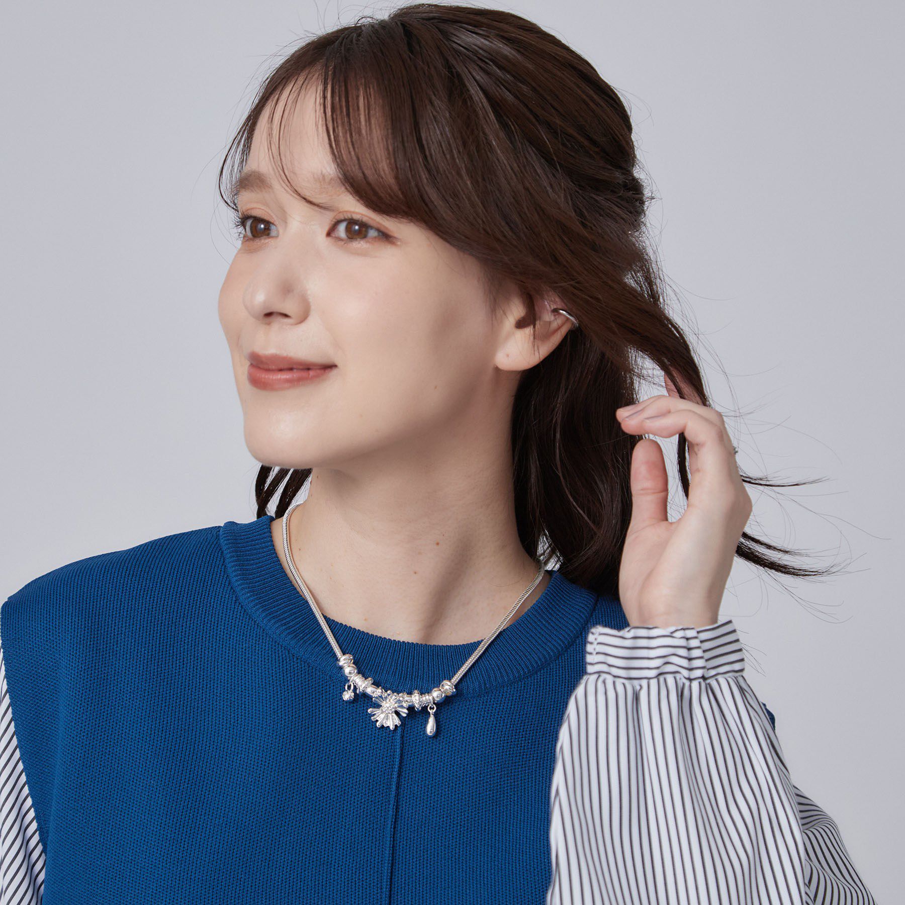 SHOO･LA･RUE「デイジー太スネークネックレス」|ネックレス|