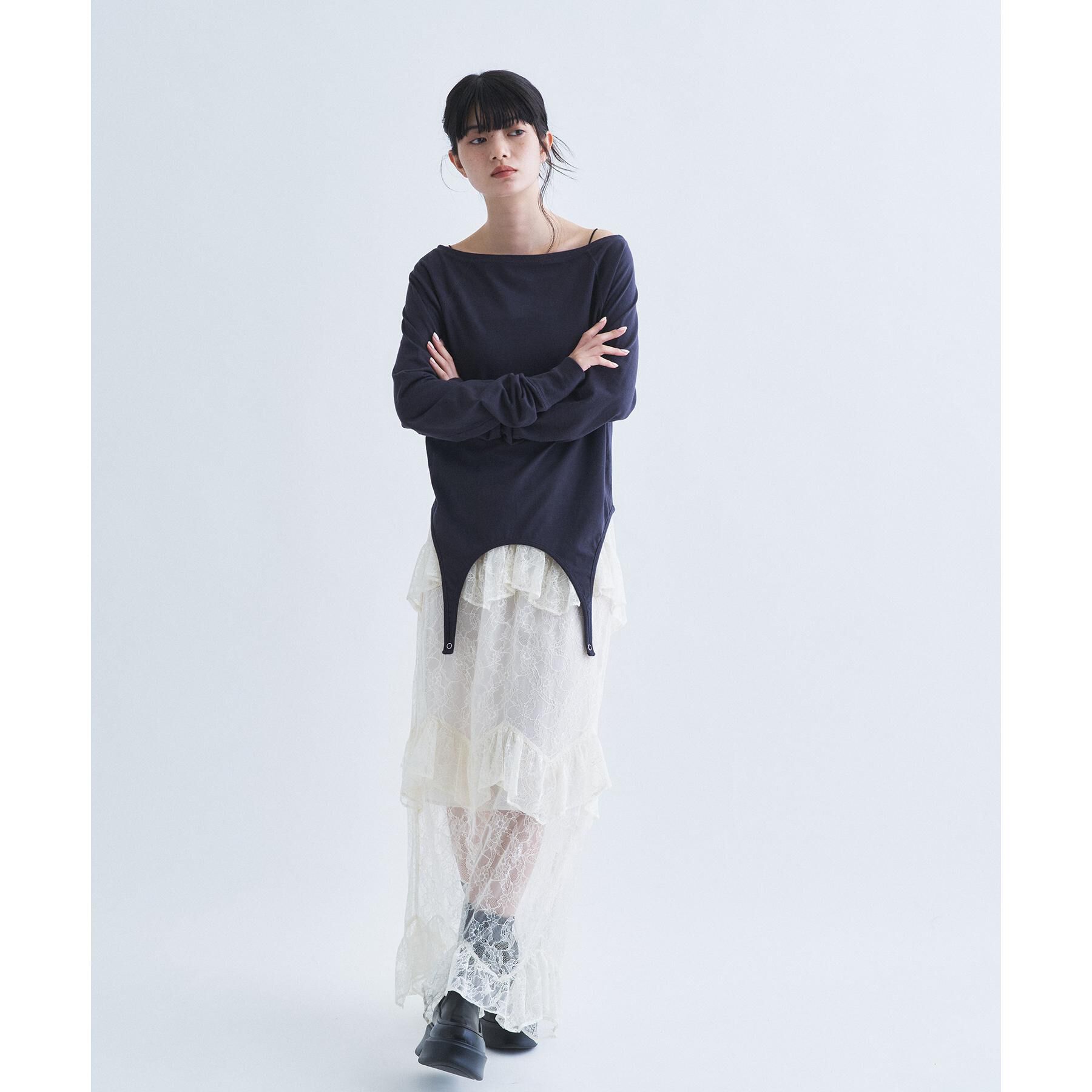 CODE A「【Re】easy flip tee」|Tシャツ・カットソー|