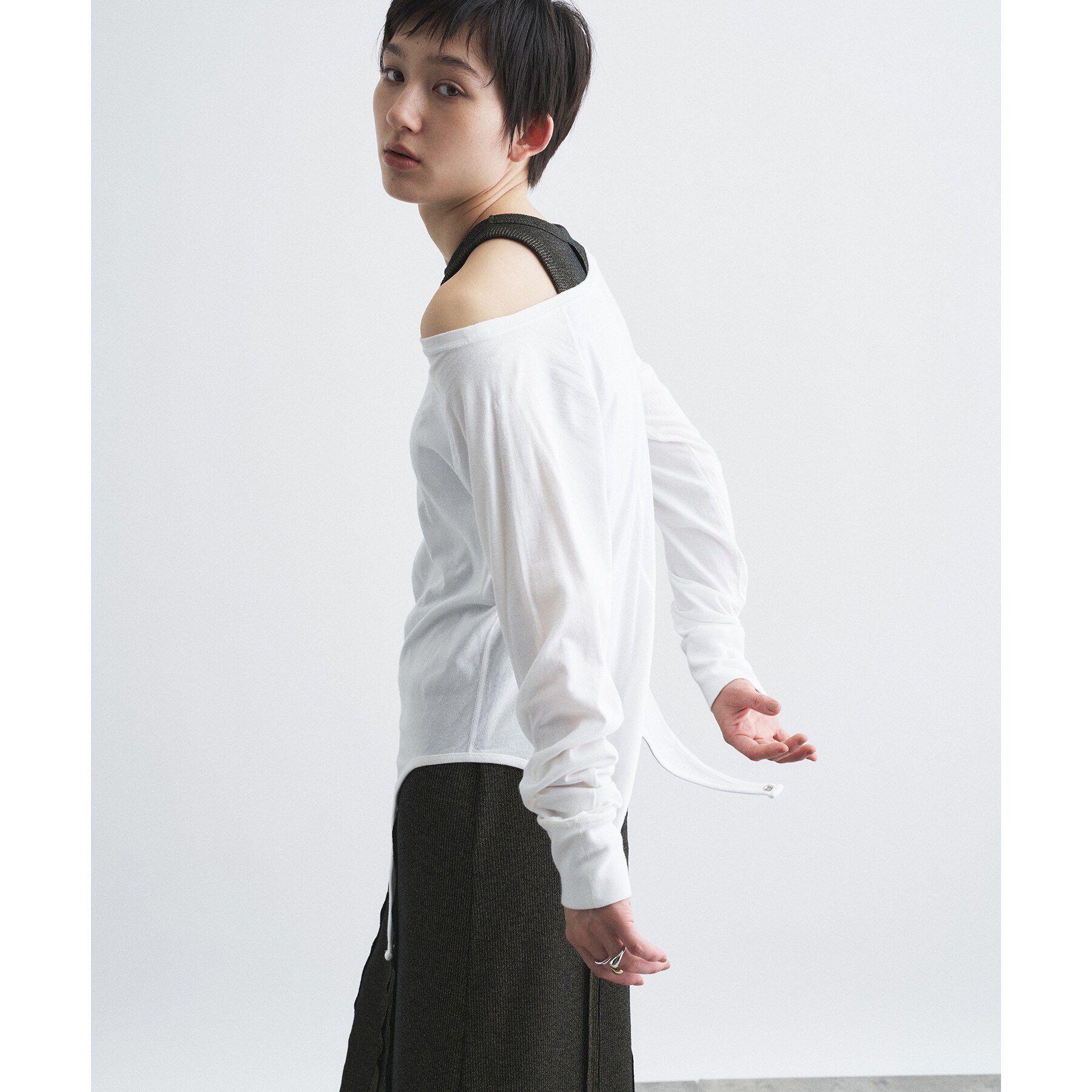 CODE A「【Re】easy flip tee」|Tシャツ・カットソー|