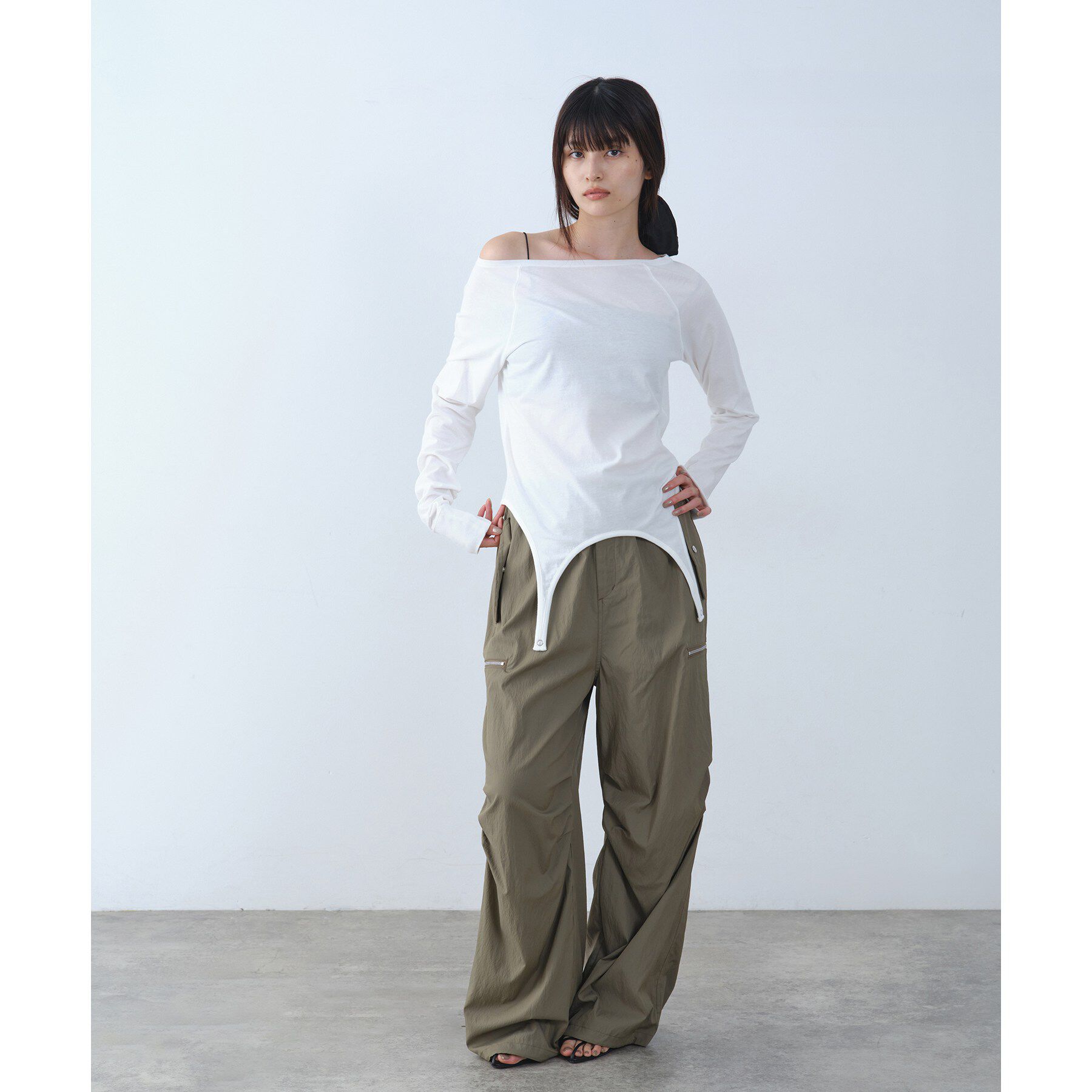 CODE A「【Re】easy flip tee」|Tシャツ・カットソー|