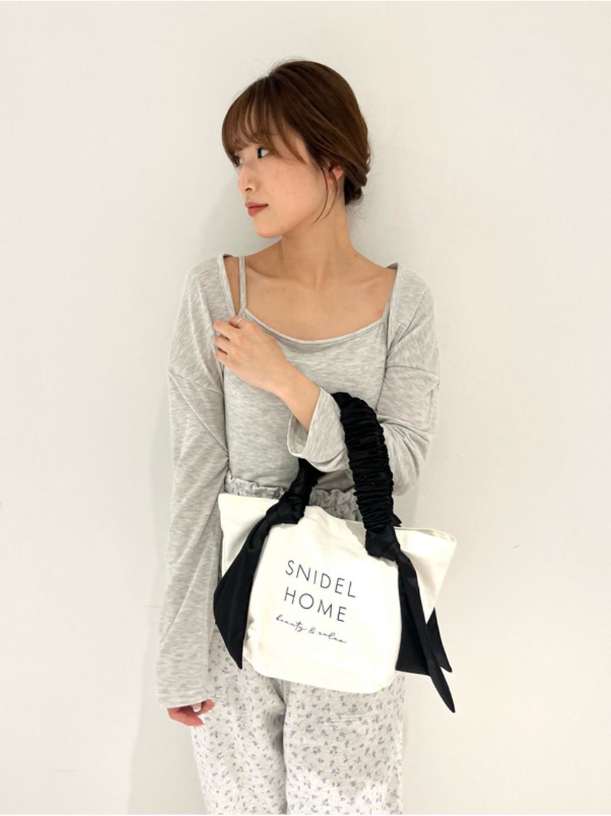 SNIDEL HOME「オーガニックキャンバストート(PNK) -SMALL-」|トートバッグ|