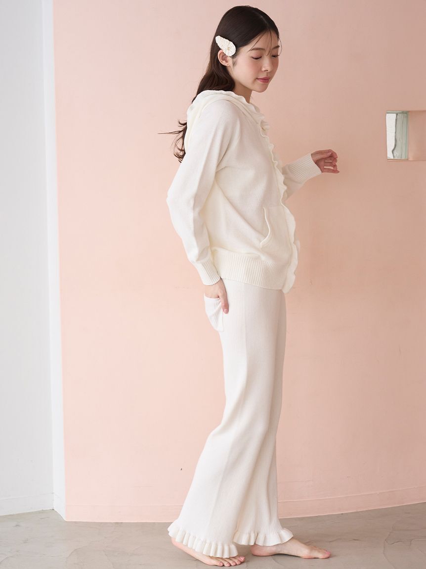 SNIDEL HOME「サテンフリルヘアクリップ」|その他|