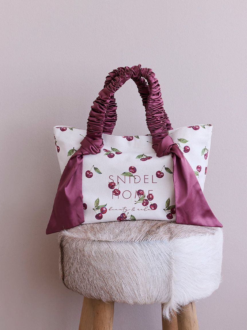 SNIDEL HOME「オーガニックキャンバストート -SMALL-（CHERRY）」|トートバッグ|OWHT