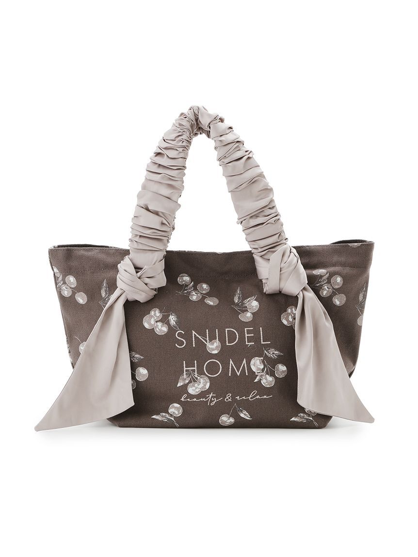 SNIDEL HOME「オーガニックキャンバストート -SMALL-（CHERRY）」|トートバッグ|