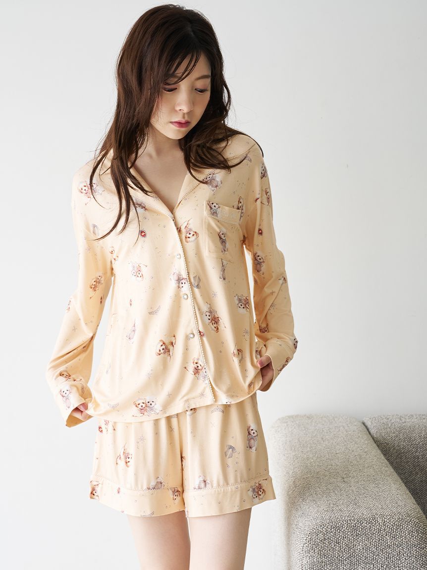SNIDEL HOME「DOGカットショートパンツ」|ルームウェア|