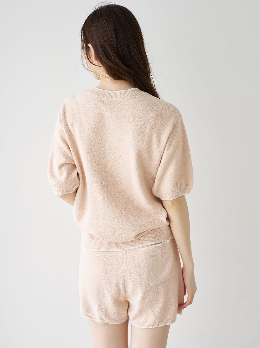 SNIDEL HOME「DOGラメジャガードショートパンツ」|ルームウェア|