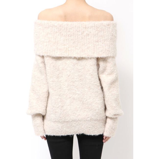 EMODA「TUCK OFF SHOULDER KNIT」|ニット・セーター|