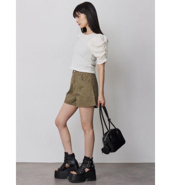 MURUA「ギャザープラットフォームシューズ」|その他|