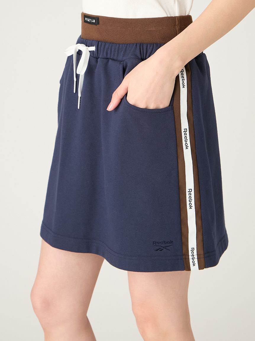 FRAY I.D「【Reebok&times;FRAY I.D】スウェットミニスカート」|スカート|