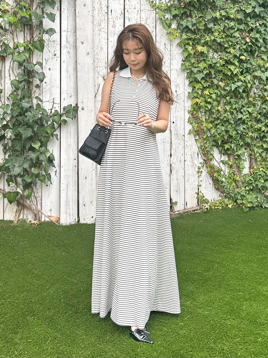 LILY BROWN「【限定カラー】アメスリポロワンピース」|ワンピース|
