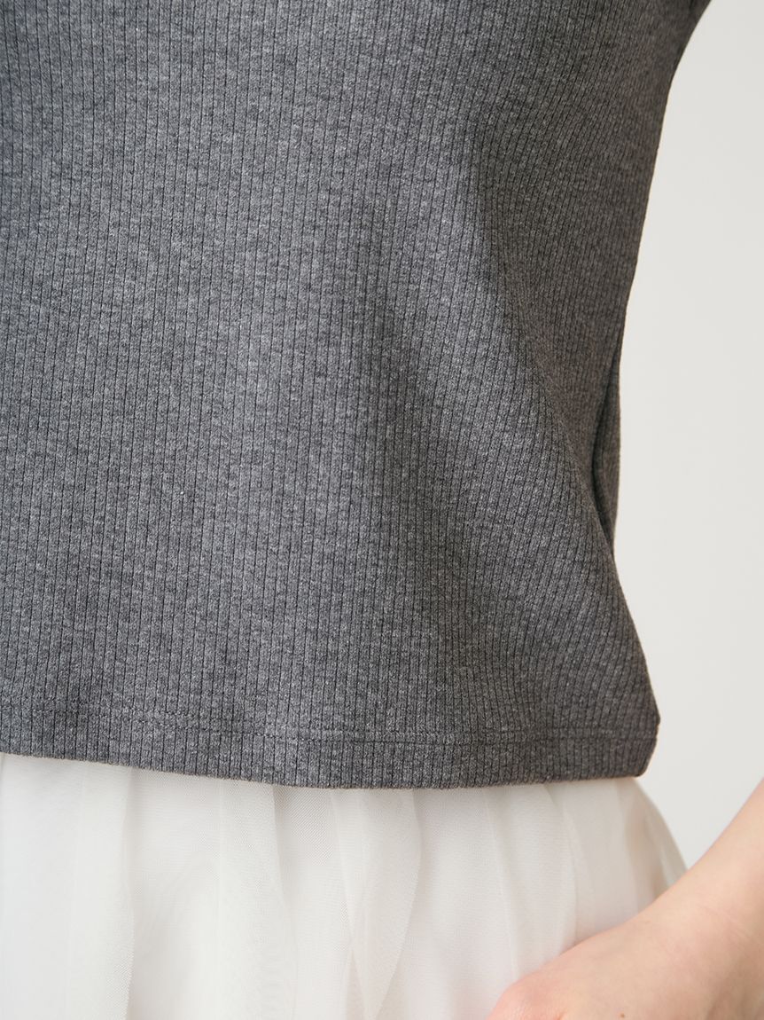CELFORD「【洗える】【HANAE MORI&times;CELFORDコラボ】ロゴカットトップス」|Tシャツ・カットソー|