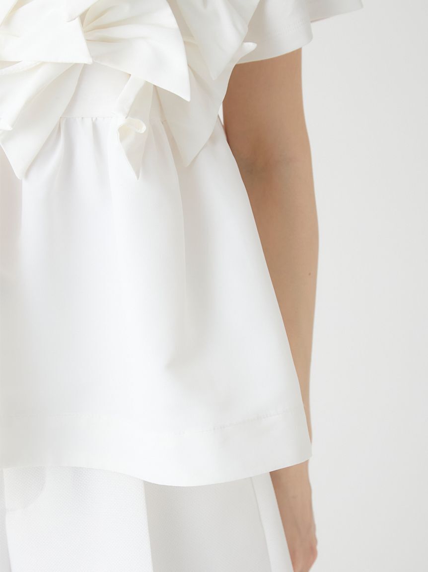 CELFORD「【HANAE MORI&times;CELFORDコラボ】バタフライリボンチュニック」|Tシャツ・カットソー|