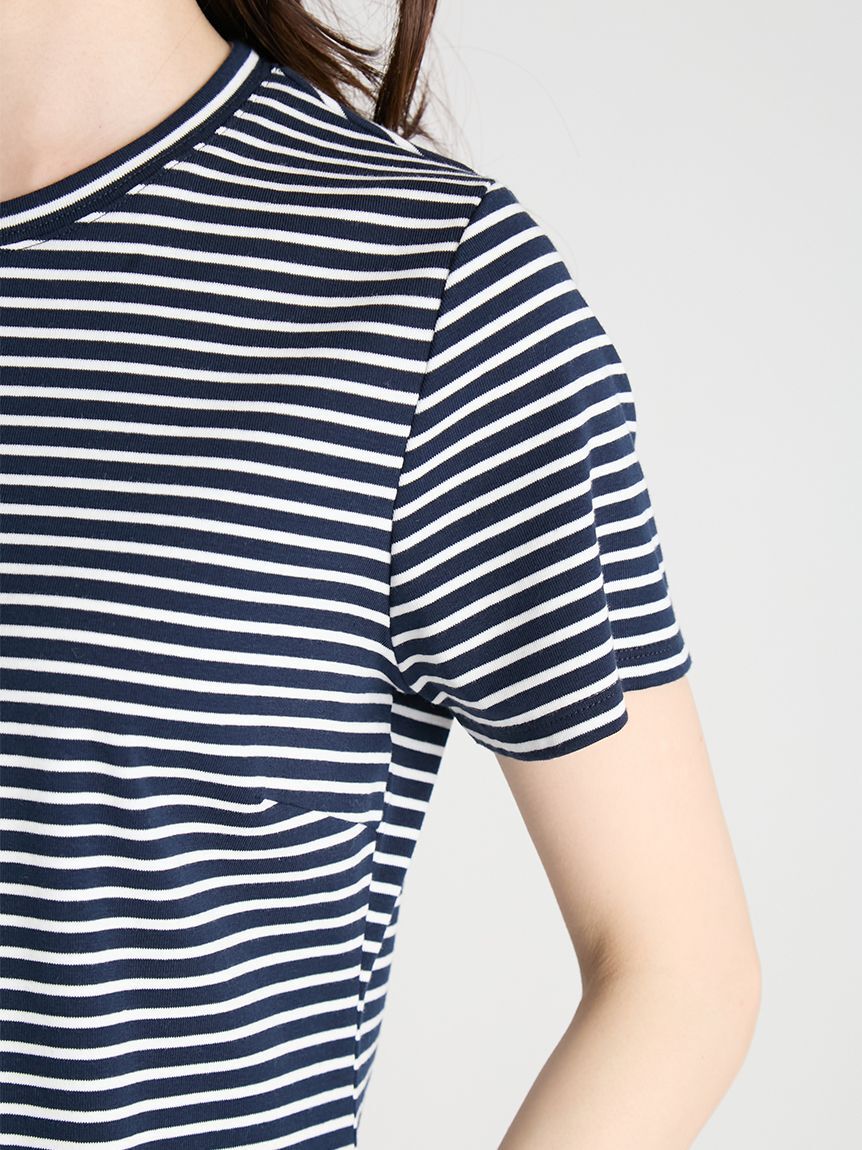 CELFORD「アシメリボンTシャツ」|Tシャツ・カットソー|