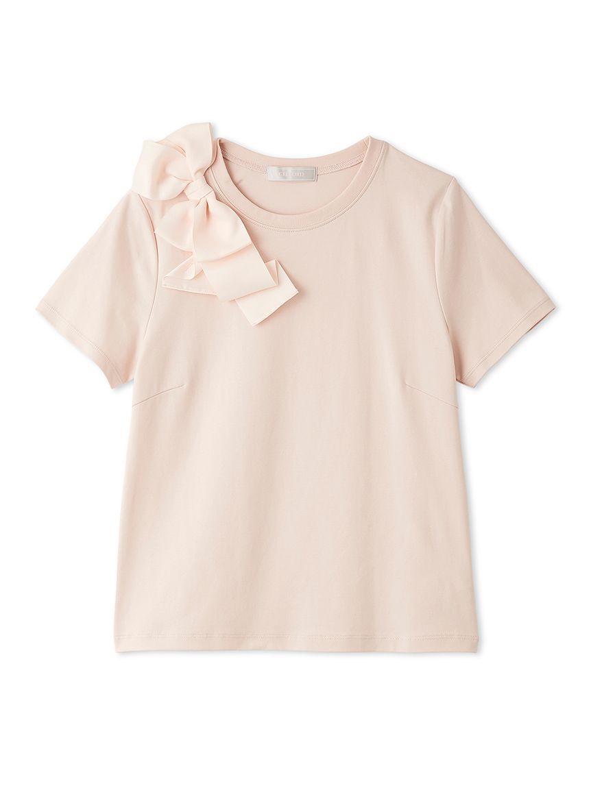 CELFORD「アシメリボンTシャツ」|Tシャツ・カットソー|