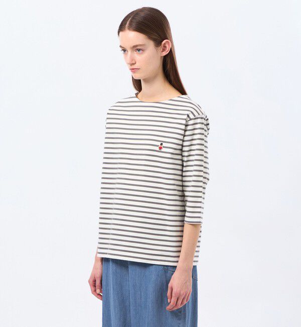 MACKINTOSH PHILOSOPHY「バッキンガムベア バスクボーダーTシャツ」|Tシャツ・カットソー|