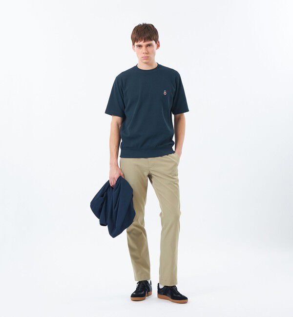 MACKINTOSH PHILOSOPHY「BUCKINGHAM BEAR スウェットTシャツ ミリタリーワッフル」|Tシャツ・カットソー|