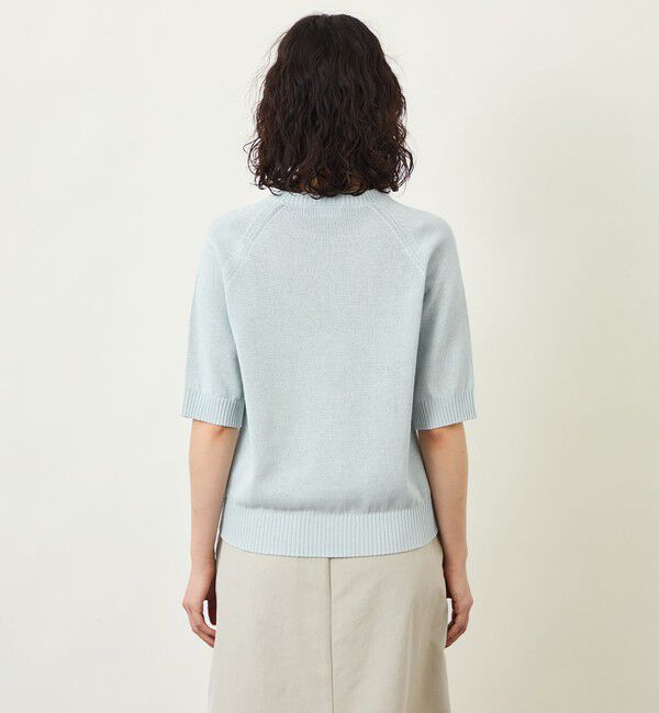 MACKINTOSH PHILOSOPHY「GREY LABELペーパーヤーンニットプルオーバー」|ニット・セーター|