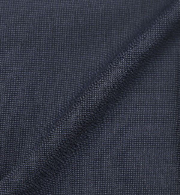 MACKINTOSH PHILOSOPHY「【WEB&一部店舗限定】トロッター テーパードトラウザーズ ウール混マイクロ千鳥」|スラックス|