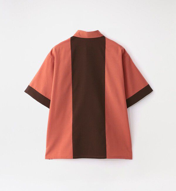  「ブロッキングショートスリーブシャツ」|シャツ・ブラウス|