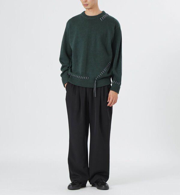  「3タックワイドテーパードパンツ」|その他|