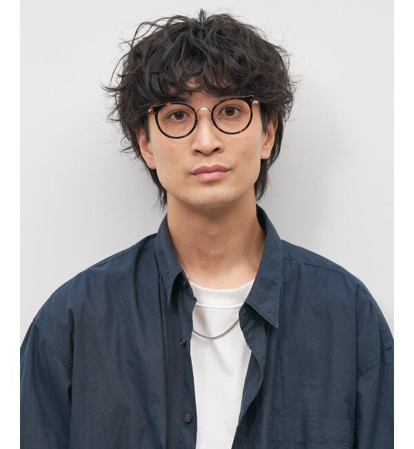  「ボストン型 メガネ｜伊達メガネ｜ビジネス｜Zoff｜FLIPUP(跳ね上げ式) レンズ交換券付」|メガネ|