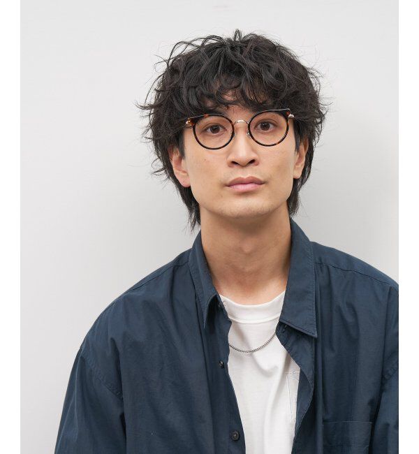  「ボストン型 メガネ｜伊達メガネ｜ビジネス｜Zoff｜FLIPUP(跳ね上げ式) レンズ交換券付」|メガネ|