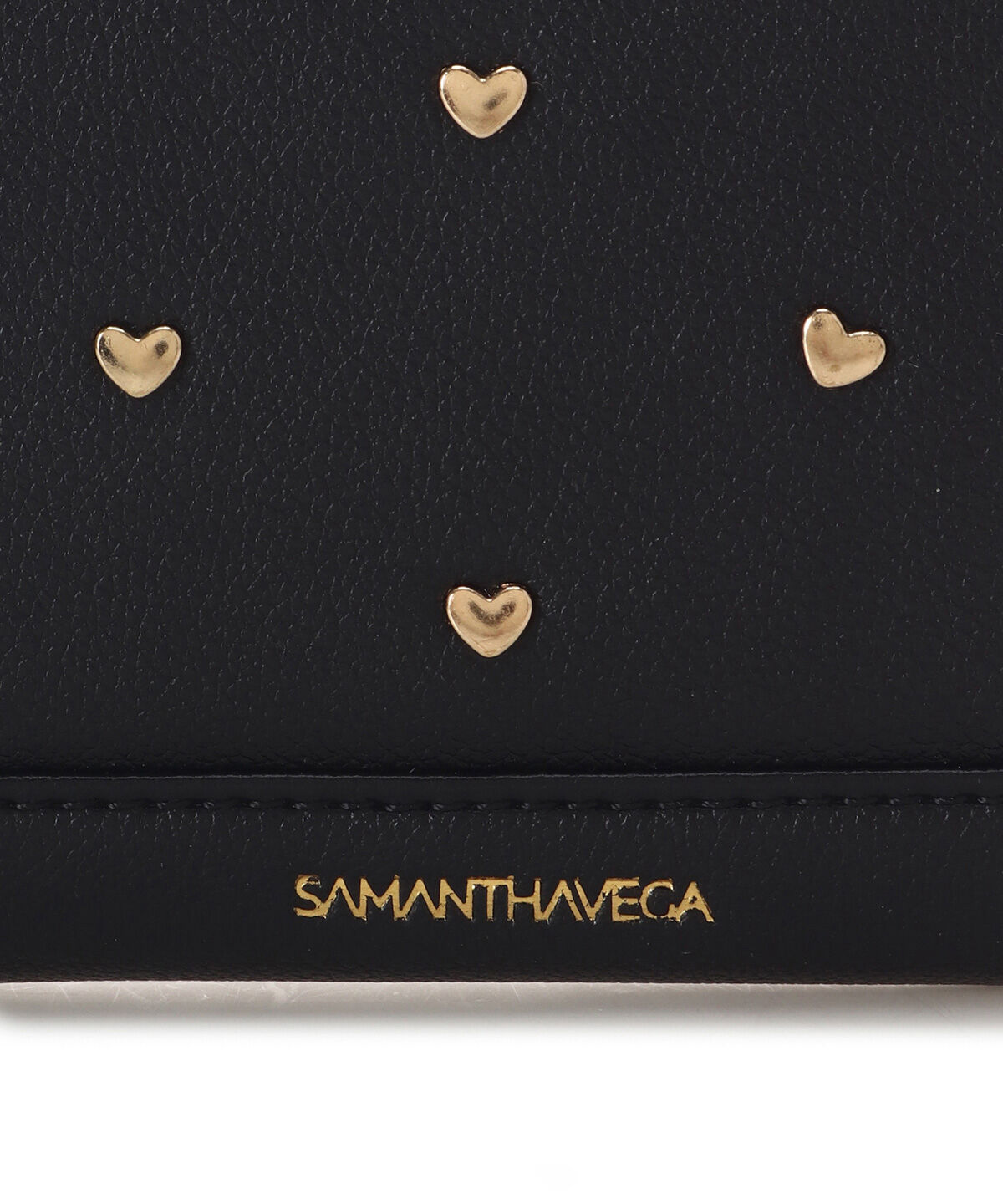 Samantha Vega「ハートスタッズ折財布」|財布|