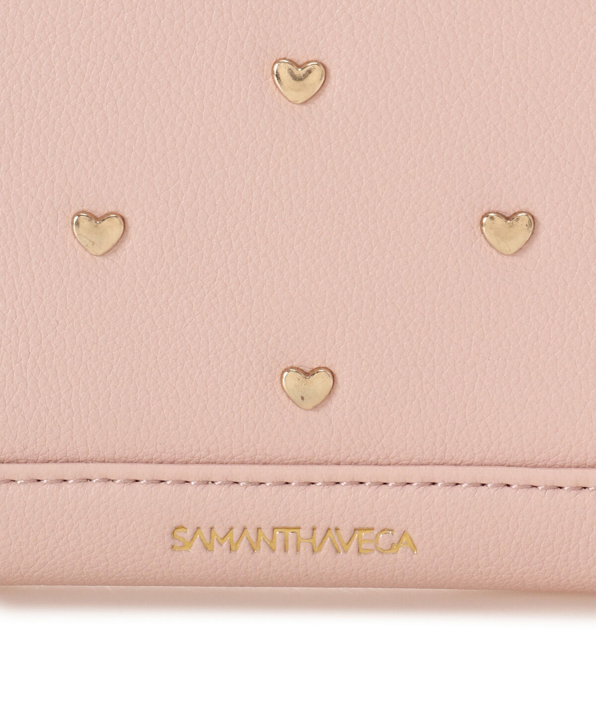 Samantha Vega「ハートスタッズ折財布」|財布|