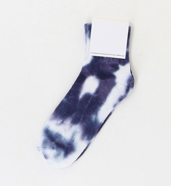 UNITED ARROWS「＜ORIGINAL Charcoal＞SLUB MIX SOCKS f/タイダイ ソックス」|ソックス|