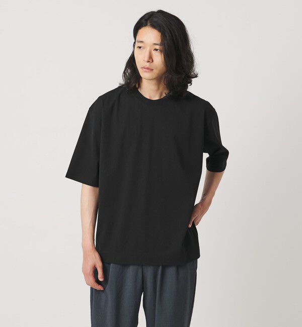 UNITED ARROWS「ALBINI アルビニ トリコット Tシャツ 抗菌防臭」|Tシャツ・カットソー|