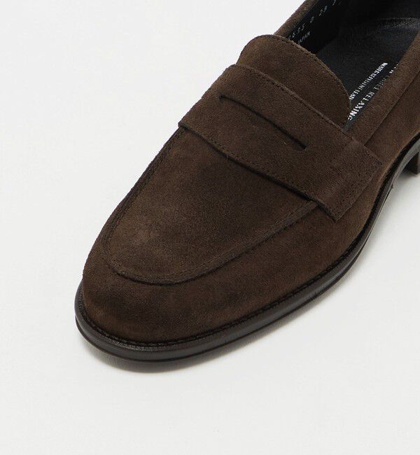 UNITED ARROWS green label relaxing「GLR ハッスイ スエード フレンチ ローファー -撥水-」|ローファー|