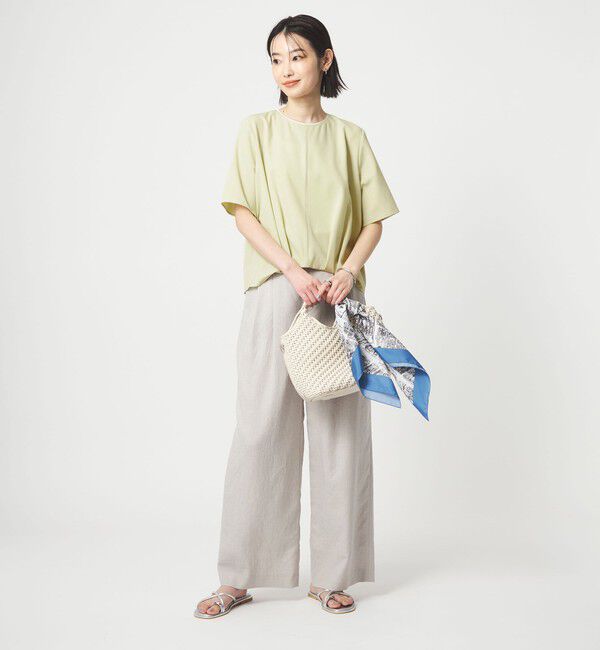 UNITED ARROWS green label relaxing「ライン TEE ブラウス」|シャツ・ブラウス|