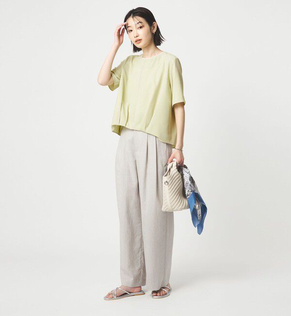 UNITED ARROWS green label relaxing「ライン TEE ブラウス」|シャツ・ブラウス|