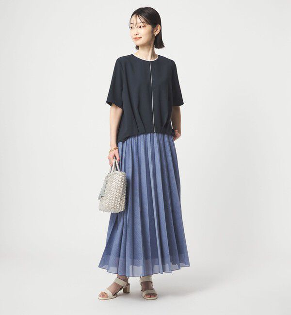 UNITED ARROWS green label relaxing「ライン TEE ブラウス」|シャツ・ブラウス|