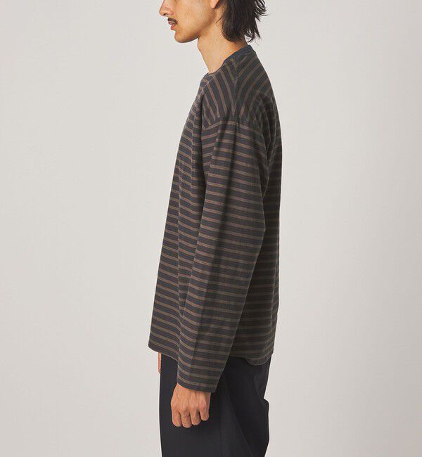 STEVEN ALAN「＜Steven Alan＞ オーガニックコットン ボーダー カットソー」|Tシャツ・カットソー|