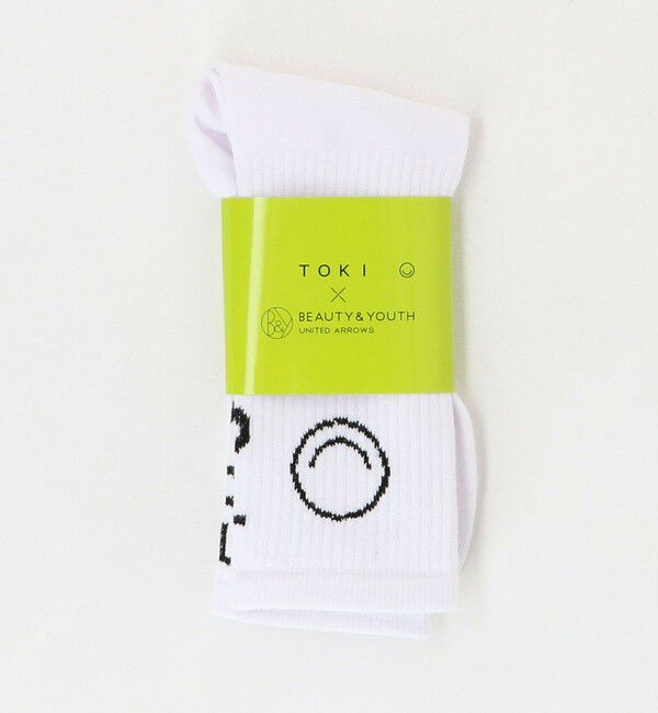 BEAUTY&YOUTH UNITED ARROWS「【別注】＜TOKI＞ロゴ ソックス」|ソックス|