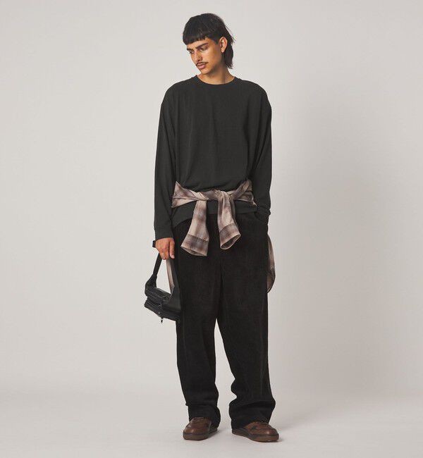 STEVEN ALAN「＜Steven Alan＞ ラスティック シルク クルーネック Tシャツ」|Tシャツ・カットソー|