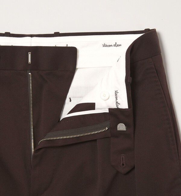 STEVEN ALAN「＜Steven Alan＞ ウエポン ニドム イン ツープリーツ ドレス トラウザーズ II」|チノ|