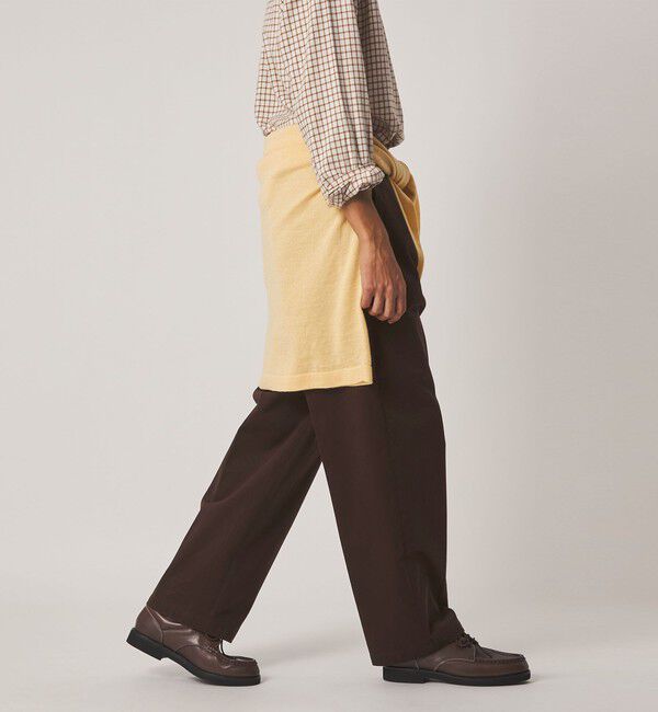 STEVEN ALAN「＜Steven Alan＞ ウエポン ニドム イン ツープリーツ ドレス トラウザーズ II」|チノ|