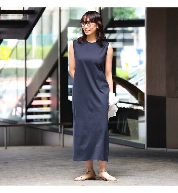 Demi-Luxe BEAMS 「ATON / スビン ノースリーブドレス」|ワンピース|