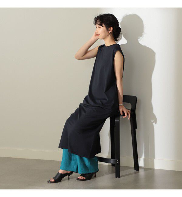 Demi-Luxe BEAMS 「ATON / スビン ノースリーブドレス」|ワンピース|